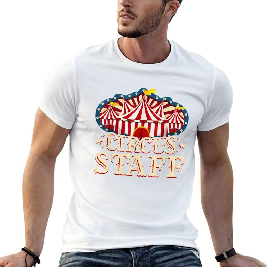 Circus Staff Shirt Circus Party Shirt Circus Staff Tshirt Work Daily Short Sleeve Top