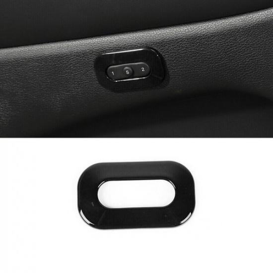 Seat Memory Button Switch Frame Trim For Jeep Grand Cherokee 2011+ Bright Black