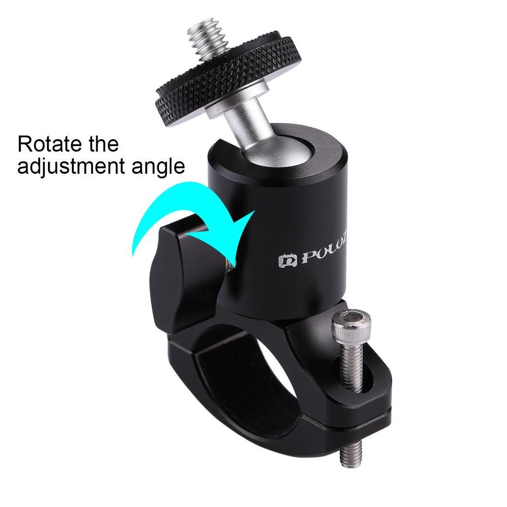 PULUZ GoPro11 Bike & Motorcycle Tube Clamp Mount