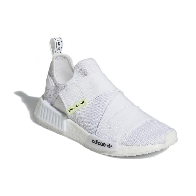 Adidas NMD_R1 Bílé Téměř Limetkové Dámské Tenisky Cloud-White Core-Black GW5699
