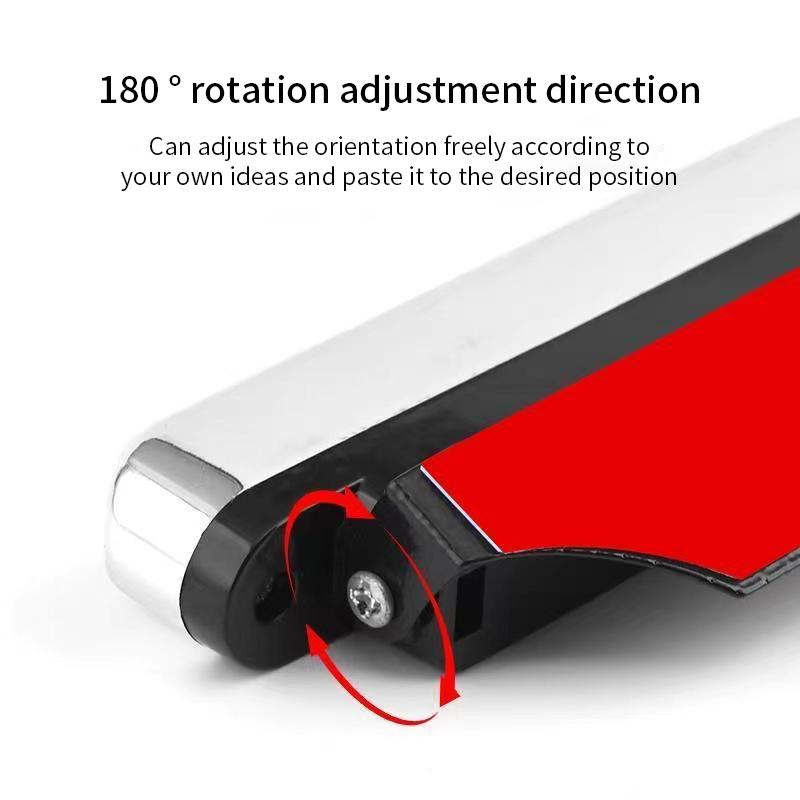 2pcs Wind Powered Car LED DayTime Running Light Auxiliary Lighting Rotation Fan Lamp Automobile Day Time Headlight