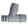 Time Saving Solution Connect Different Types of Pipes with Kitchen Basin Overflow Hole Conversion Tee Head Joint