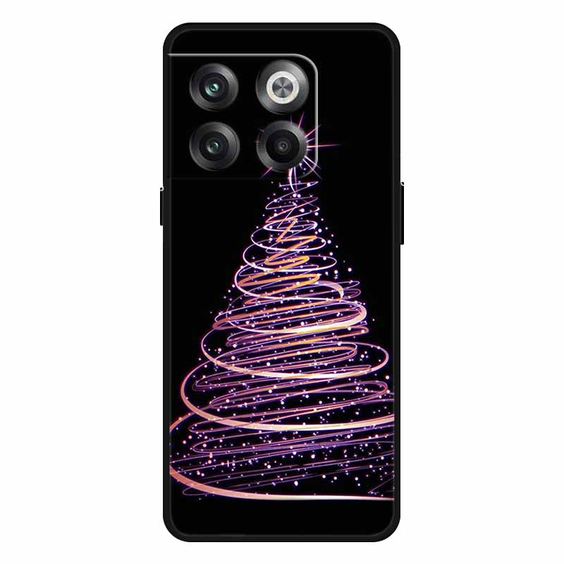 For Oneplus 10T Case 10 Pro Christmas Silicone Soft TPU Cover for Oneplus Nord N20 SE One plus ACE Pro 10T Coque New Year Gift