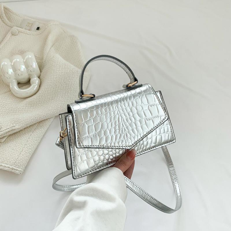 Chic Fashionable Pu Small Square Bag Modern Casual Shoulder Bag For Everyday Use
