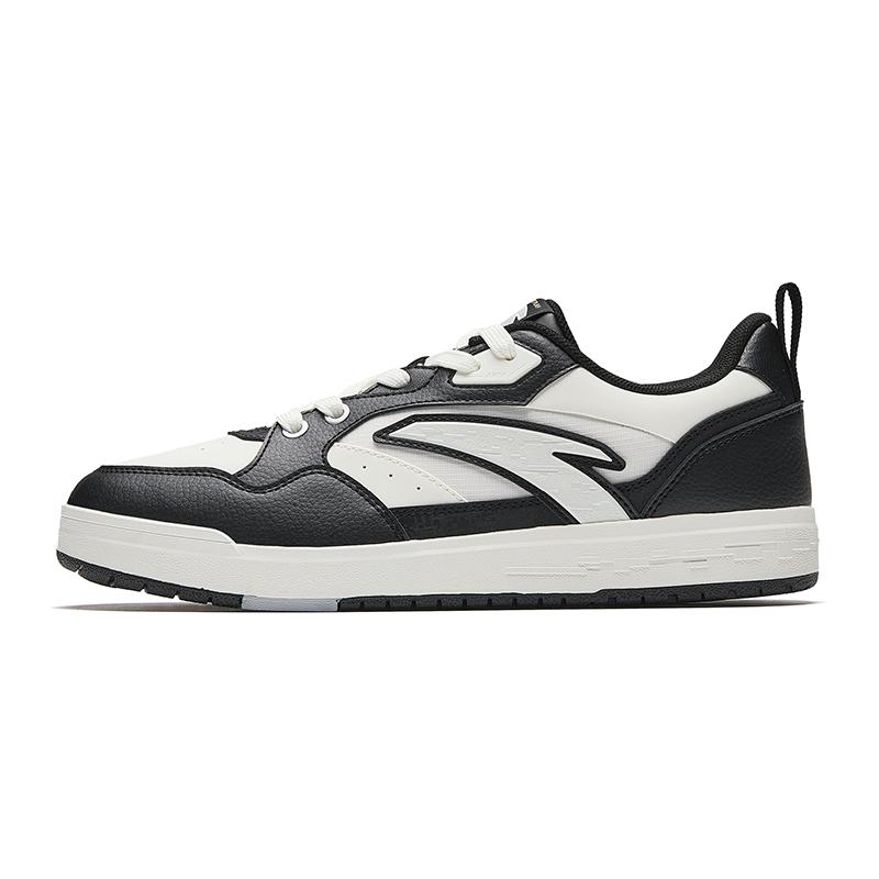 Anta Street Style Casual Classic Lifestyle Series Lightweight Breathable Comfortable Skate Shoes Men sneaker Black 112638052-11 41