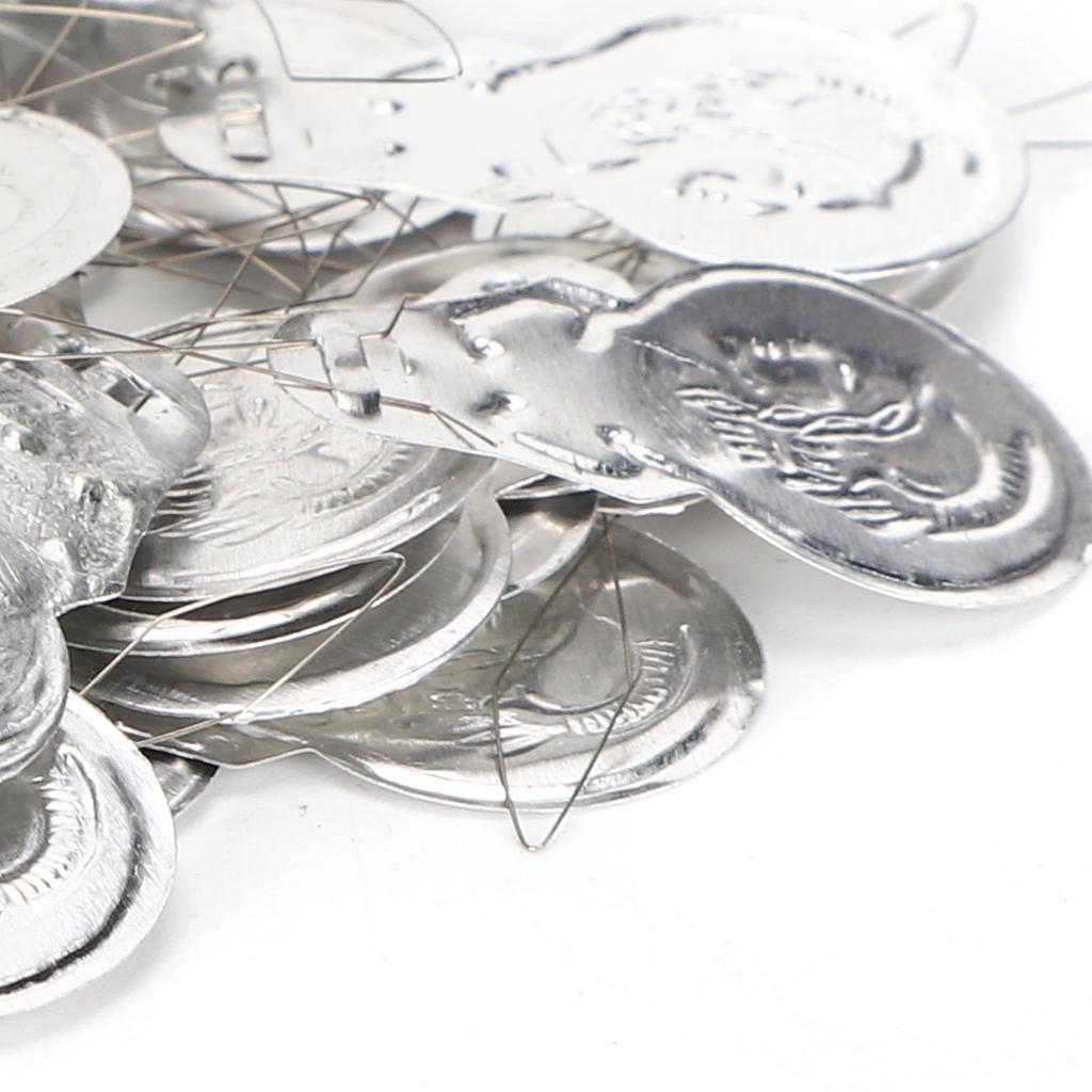 100Pcs   Needle Threader Aluminum Wire   CrossStitch Insertion Hand Machine Sewing Tool(Single   )