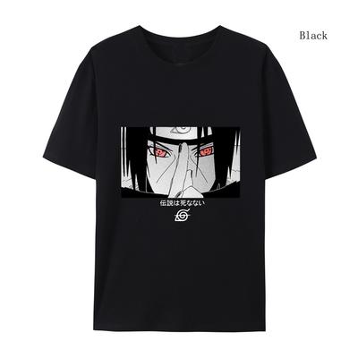 Men And Women Anime T-shirt Unisex Harajuku Manga T-shirt T-shirt + Sweatpants Jogging T-shirt