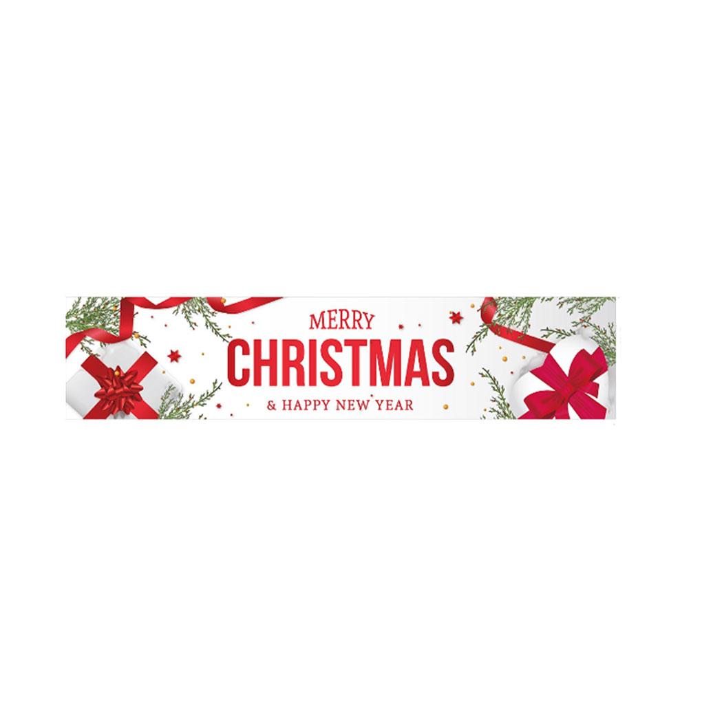 

Banner Christmas Outdoor Banner Hanging Sign Flag Ornament Xmas Home Party Decor
