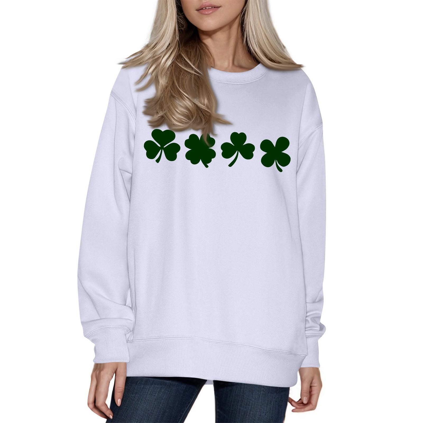 

Женская модная повседневная толстовка с длинным рукавом и круглым вырезом XXL