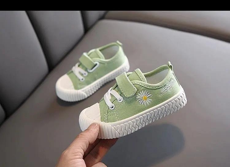 Autumn Newest Solid Color Children S Casual Shoes Canvas Shoes Boys And Girls Sports Shoes Kid Shoes Children Girls 21