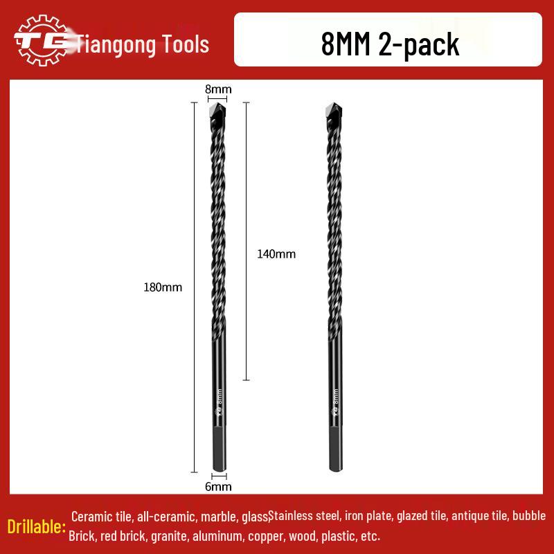 Tiangong Triangular Alloy Tile & Concrete Drill Bit