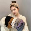 Autumn & Winter Korean Style Women's Wide Brim Hairband - Gentle, Simple Headscarf for Daily Wear
