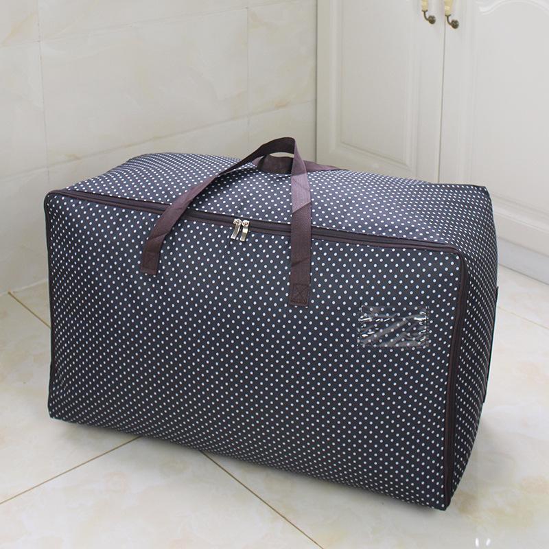 Large Capacity Oxford Cloth Clothes Quilt Storage Bag Household Moisture Proof Dusproof Organizer Bag Moving Luggage Packing Bag