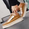 Fashion Niche Design Casual Low Top Thick Soled Shoes for Men 2025 Autumn Fashion Trend Versatile Comfortable Non Slip Platform sneakers