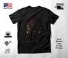Shadow Reaper On a Skull Throne T-Shirt Black Unisex S-2XL