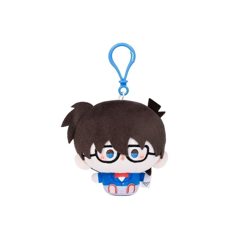 Official Minidoll Detective Conan Wow Plush Toy Bag Keychain Decoration Licensed Wow Kawaii Dolls Kids Gift