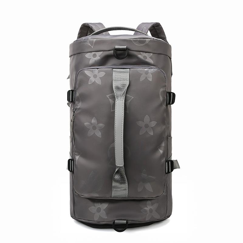 Street Trend Fitness Bag with Shoe Compartment Large Capacity Out Messenger Sports Handbag Travel Bag