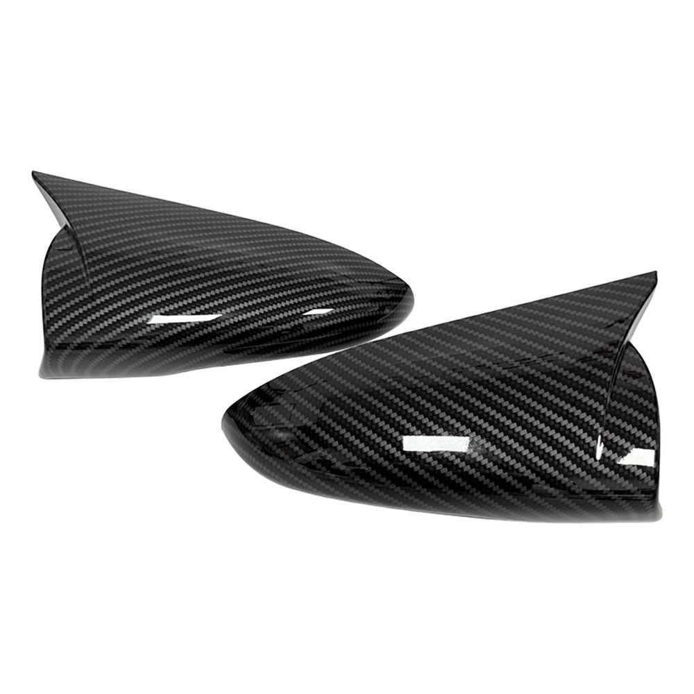 For Hyundai LAFESTA I20 I20N BAYON 2020-2025 Car Rearview Side Mirror Cover Sticker Wing Cap Exterior Door Case Trim Carbon Auto