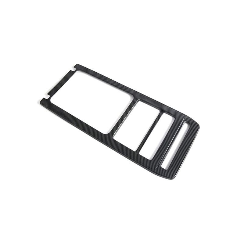 Car Styling Center Console Gear Shift Frame Decoration Cover Trim For BYD Tang 2025 Carbon Fiber Color Interior Accessories