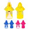 High-Visibility Pet Hooded Raincoat Waterproof Windproof Dog Rain Poncho Pet Coat  Outdoor
