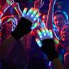 Finger Light Up Glow Rave Gloves LED Colorful Flashing Finger Lighting Gloves Christmas Gift Halloween Party Favors
