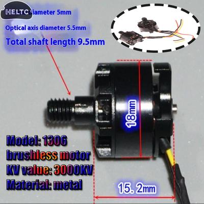 3000KV 3S 1306 CW CCW Brushless Motor DC12V Mini Outer Rotor Motor BLDC For Unmanned Aerial Vehicle RC Quadcopter Aircraft