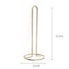 Stainless Steel Kitchen Roll Paper Towel Holder Bathroom Tissue Stand Dining Table Vertical Napkins Rack Kitchen Storage Shelf