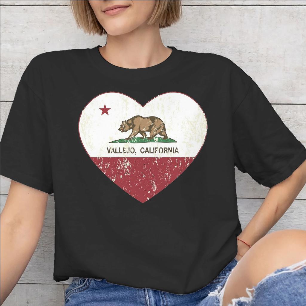 Republic California Accessories Men Women T Shirt Cotton Tee Print Tops Tshirt
