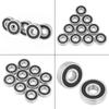 10 rubber  ed bearings, high quality steel       bearings 10 x 30 x 9 mm, 10 percent for mechanical devices, electrical instruments, toy
