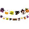 Party Supplies Festival Halloween Halloween Banner Paper Chain Halloween Decor Hanging Garland