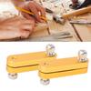 2 PCS Aluminum Alloy Ruler Limit Block  Woodworking Marking and Measuring