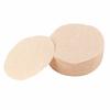 100 PCS Set Unbleached Paper Coffee Filter Paper Odorless Dia. 68mm Replacement Filter Dia. 60mm Round Shape Wooden Fiber Filter
