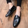 Fashion Mocasines Mirror Face Mens Shoes Men Business Driving Shoes Handmade Tassel Loafers Chaussure Party Flats Mens Shoes
