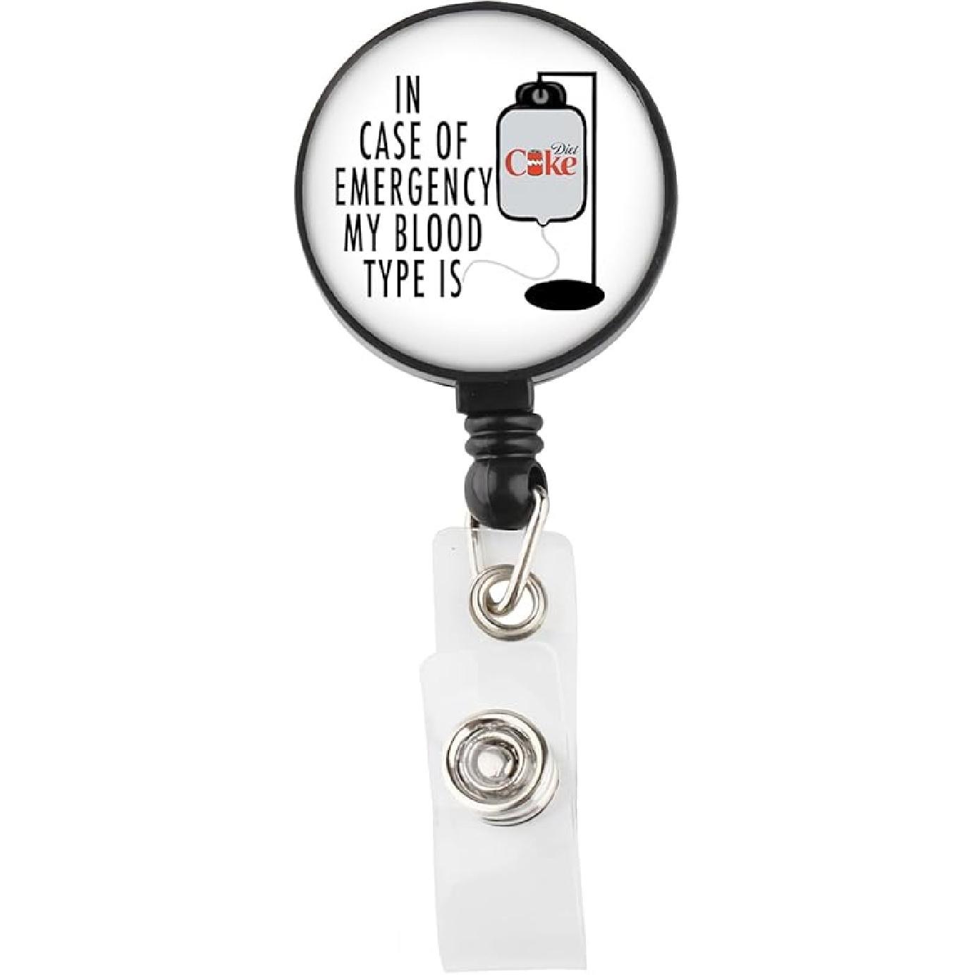 Diet Drink Badge Reel Beverage Lover Gift Soda Addict Gift Diet Soda Lover Gift (Diet co Badge) Diet Co Badge