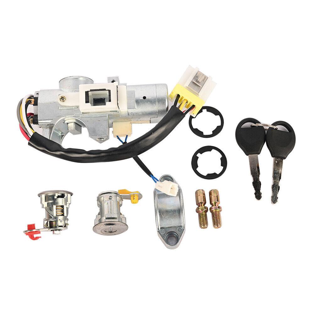 Ignition Switch Lock Cylinder Set For Nissan Frontier 1999 To 2003, Xterra 00-04