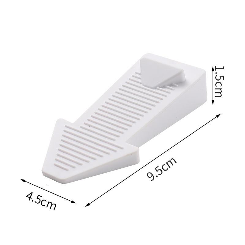 Wall Protectors Door Stopper New Silicone Anti Collision Floor Holder Hidden Non-slip Doorstop Bedroom