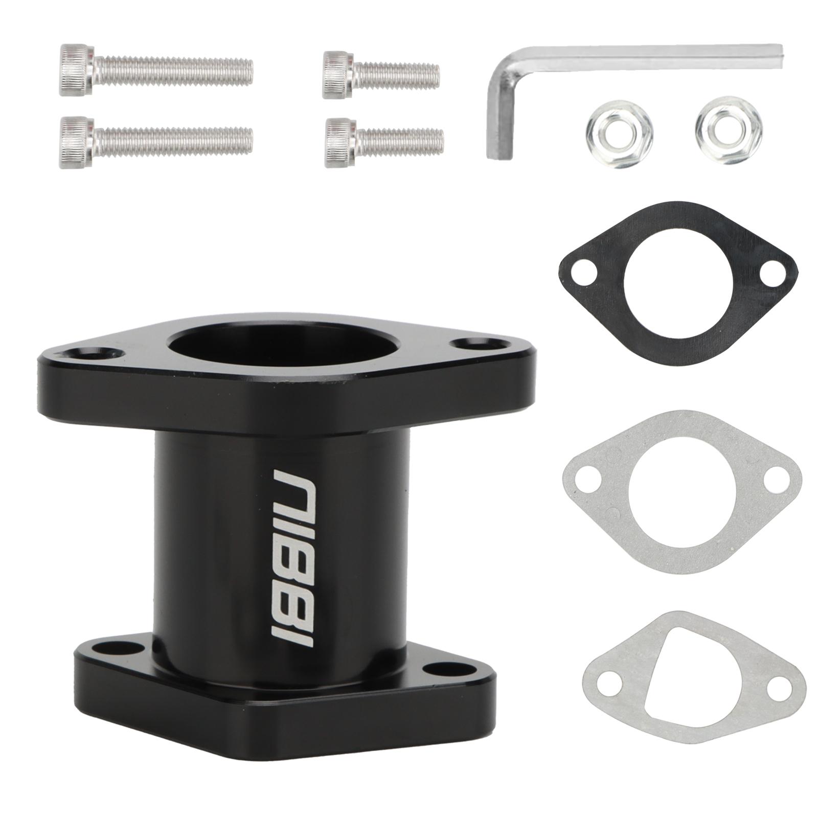 

NIBBI Motorcycle 212cc Intake Manifold Pipe Inlet for Predator VM22/VM26 Carburetor Honda Predator 196cc 212cc 224cc EnginePart чёрный