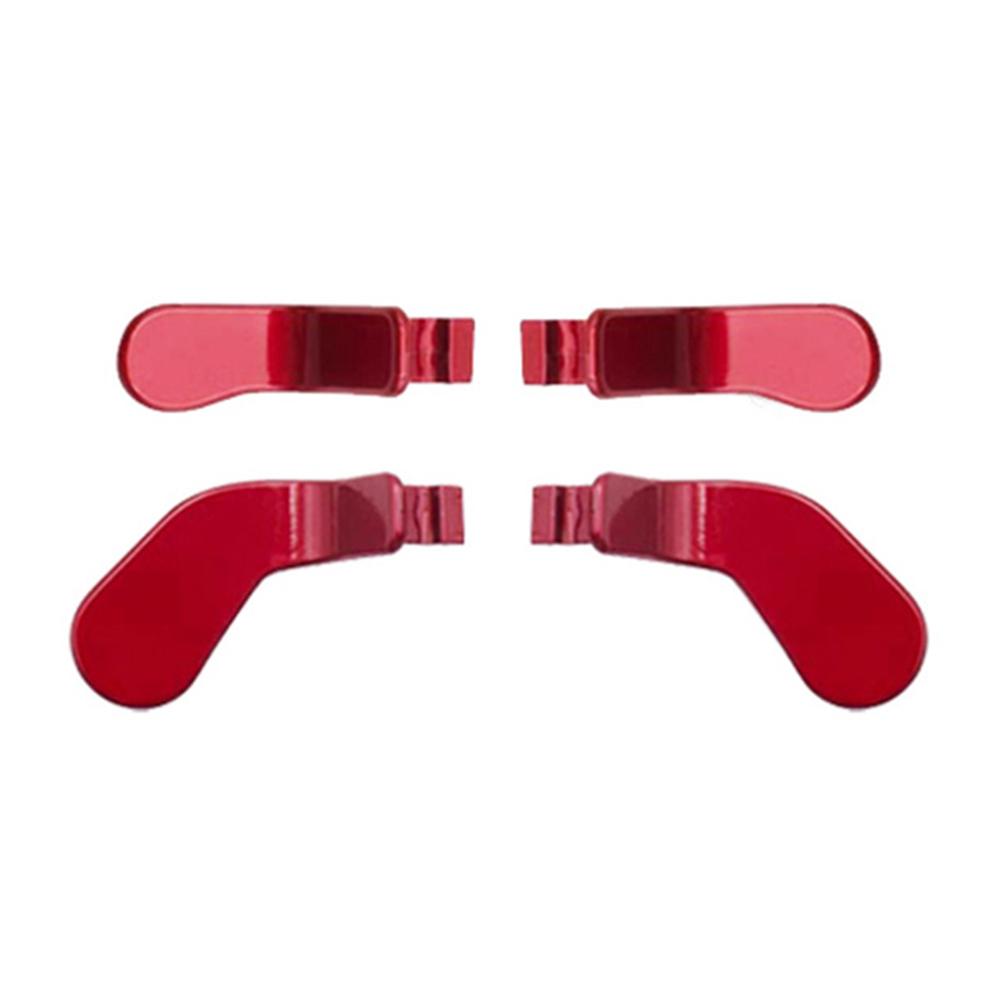 4 In 1 Trigger Paddles Video Games Accessories Kits Metal Paddles Replacement Durable for Xbox One Elite Controller