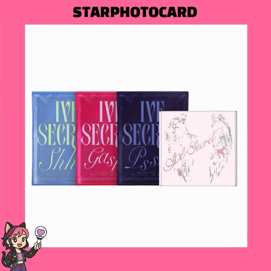 [READY STOCK] IVE - [SECRET] 4TH MINI ALBUM