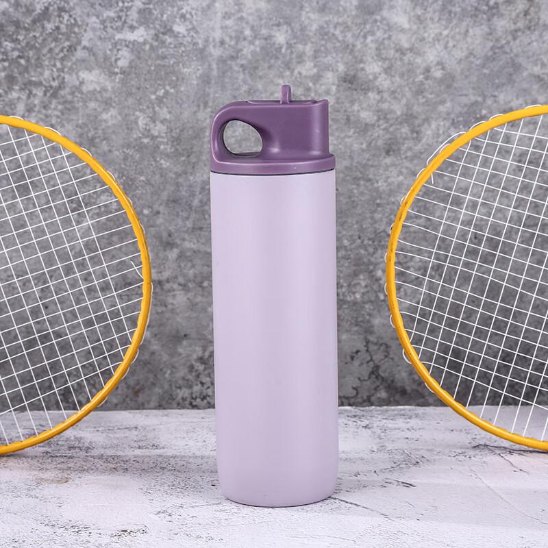 Shangqi Insulated Stainless Steel Straw Water Bottle