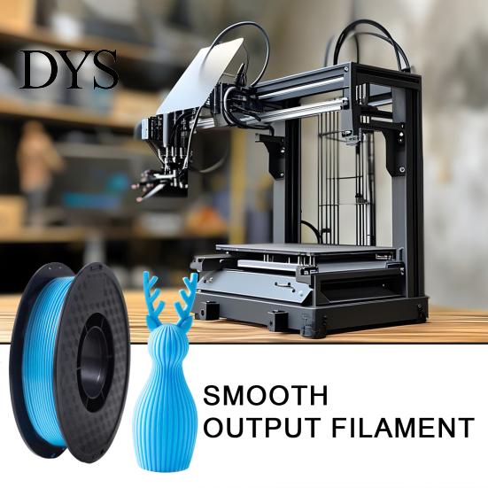 3D Printer Filament 250G Spool 1.75mm PLA Filament, Neatly Wound Solid Color Printing Compatible with Most FDM Printers Smooth Output
