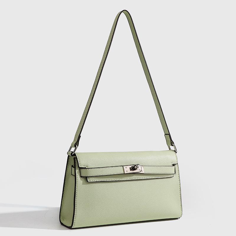 2024 m. vasaros aukštos kokybės krepšys per petį ir skersai kūną – madingo ir universalaus mažo kvadrato dizaino