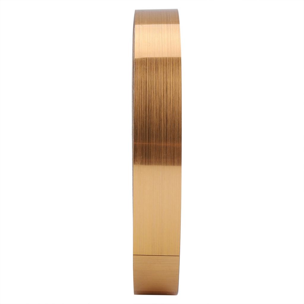 PET Room Floor Crevice Line Sticker Self Adhesive Ground Corner Tile Decor (1cm*50m Gold)