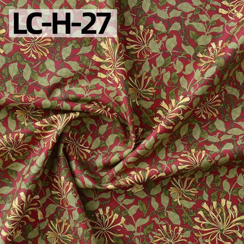 0.5X1.45CM William Morris Stoff Baumwolle Digitaldruck Klassisches Blumenmuster Bedruckt Handgefertigte Bastelbedarf Pro Halben Meter