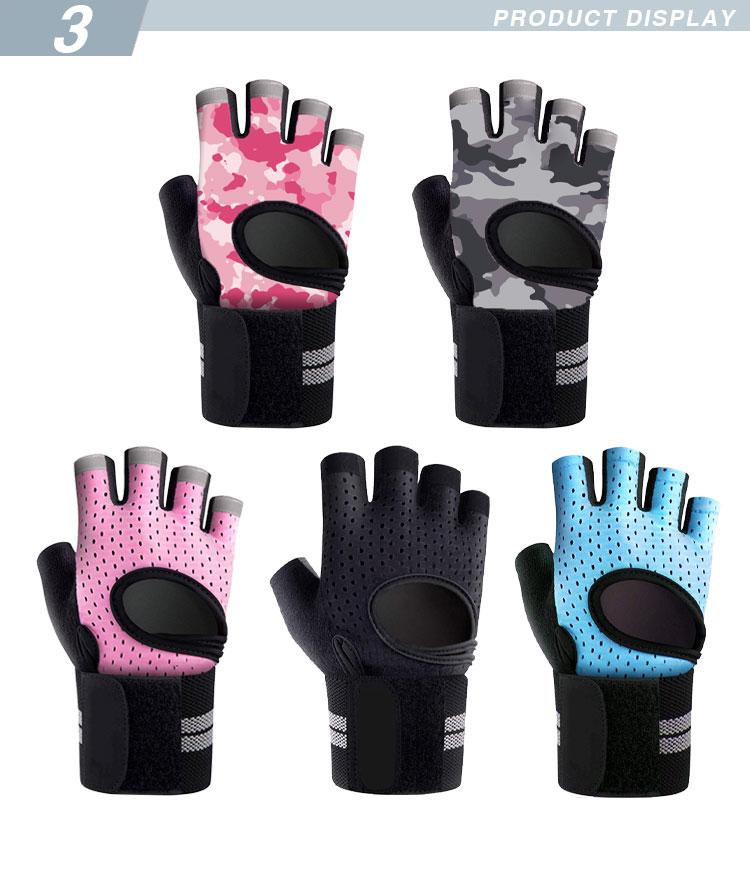 NEW Design Best Quality Sport Private Label Wear Workout Fitness Men Weight Lifting Gym Gloves S