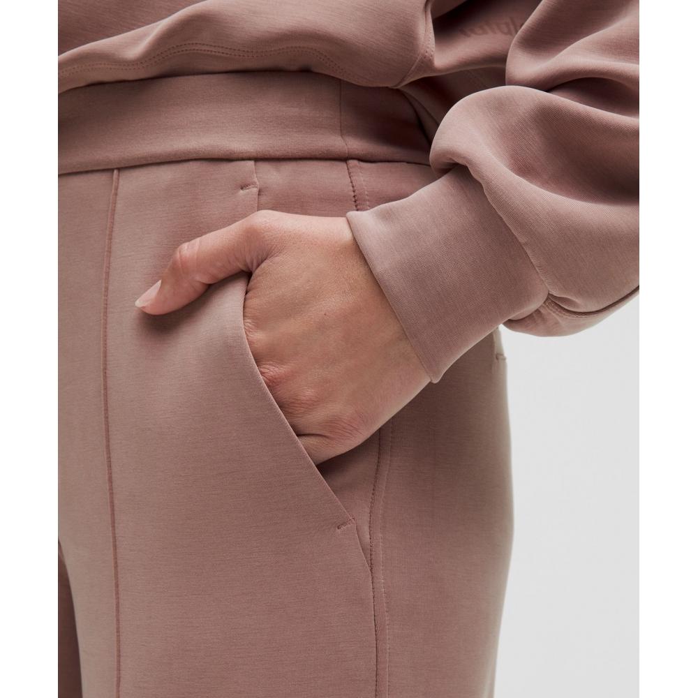 Lululemon Softstreme Pintuck Mid Rise Pant  Regular Twilight Rose