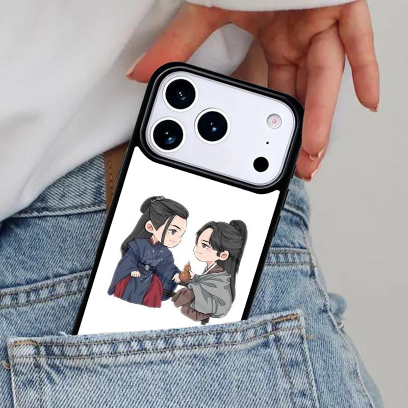 

Chibi Word Of Honor Phone Case for iPhone 16e 15 14 13 12 17 Pro Max Plus Air 17pro Cover Coque iPhone 16 Pro Max