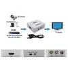 Mini Composite 1080p Hdmi To Rca Audio Video Converter For Superior Tv Viewing**