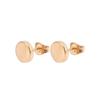 Unisex Round Circle Stainless Steel Titanium Hoop Earrings Jewelry set Drop Earring Stud Earring