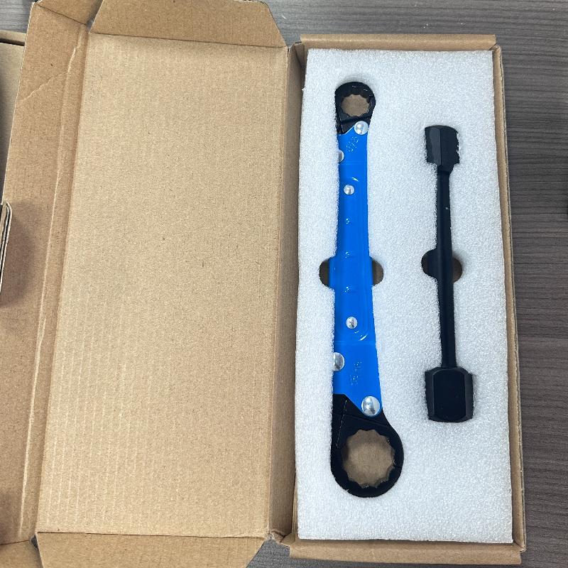 Double End Stop Wrench, Pipeline Maintenance Wrench Tool Set, Practical Corner Wrench Set for Water Tank Stop Wrench